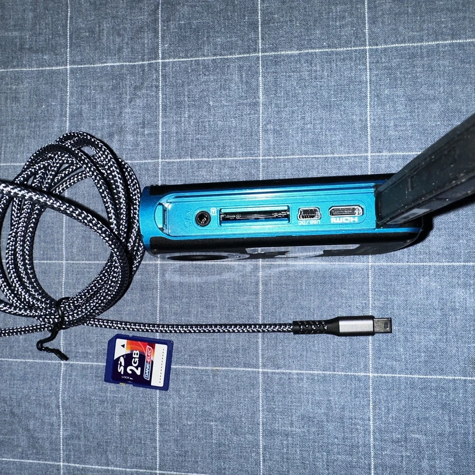 JVC Waterproof HD PICSIO GC WP10AU Camera HDMI Compact Tested Works - Image 3 of 4