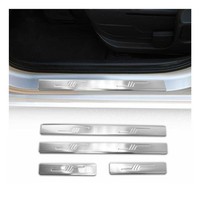 Einstiegsleisten TüRschweller FüR Peugeot 5008 2009-2026 Edelstahl Chrom 4Tlg