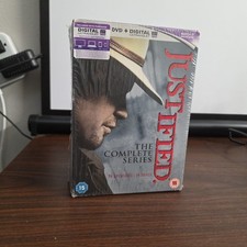 JUSTIFIED The Complete Series 6 Seasons 1-6 Season 18-Disc DVD Set Region 2 NEW