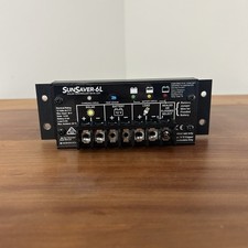 Morningstar SS-6-12V SunSaver 6 amp 12 volt Solar Charge Controller Untested