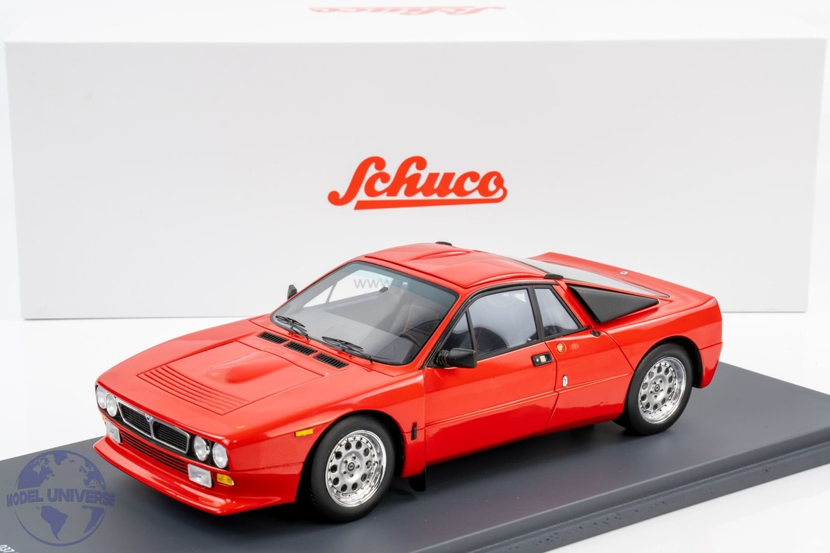 Schuco - 1:18 Lancia 037 Stradale Red 1982 - Resin Model | eBay