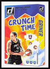 2025 Donruss WNBA #14 Brittney Griner Crunch Time Atlanta Dream Basketball Card