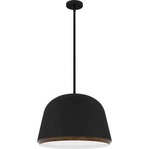 Tamara 4-Light Pendant in Matte Black - Picture 2 of 6