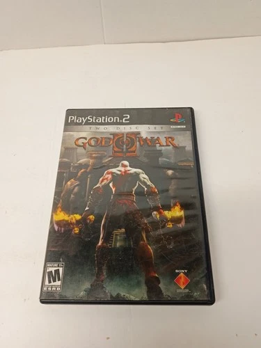 God of War II (2 Disc Set, 2007), Sony PlayStation 2 (PS2), CIB, Cleaned, Tested