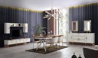 Esszimmer Set Garnitur Tisch 4X StüHle Anrichte 2х Spiegel Wohnwand 11Tlg.