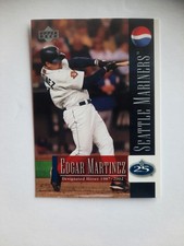 2002 Upper Deck Pepsi Seattle Mariners Edgar Martinez #3 HOF