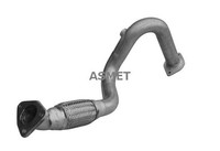 Asmet Abgasrohr Reparaturrohr Vorne FüR Opel Mokka/Mokka X J13 1.4