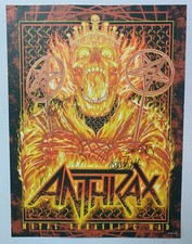 Milzbrand Handsigniert Nummeriert Poster - 2026 Tour - Scott Charlie Frank Joey