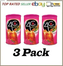 3 Pack - 4C 35 QT Raspberry Iced Tea Mix 82.6 oz.