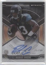 2015 Topps Strata Black 25/50 Rashad Greene #SA-RGR Auto 0f8