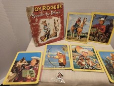 Vintage 1950s Post Cereal Puzzles Roy Rogers Dale Evans