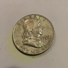 1959 Franklin Half Dollar -Good Circulated Condition - 90% Silver