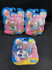 Zhu Zhu BABIES Hamster Pets Adorable Baby & 3 Accessories Play Set Toy Lot Of 3