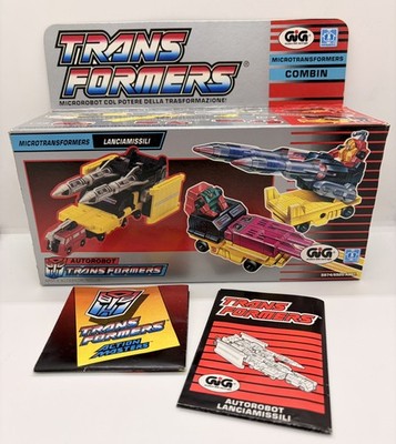 Vintage HASBRO Transformers G1 AUTOBOT Missile Launcher MICROMASTERS NUR BOX GiG