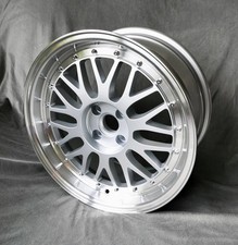 Maxilite LM Le Mans Style 17x8.5" 4x100 PCD ET+25 Silver/DCUT Alloy Wheel