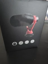 KraftGeek Video Microphone  Black Brand New Compatible With Smart Phones Laptops