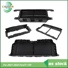 ML3Z-8475-A Radiator Upper+Lower Grille Shutter W/O Motor For Ford F-150 21-22