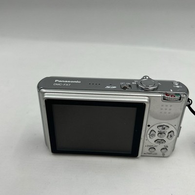 Panasonic LUMIX FX7 DMC-FX7 Compact Digital Camera Silver Used Panasonic LUMIX FX7 DMC-FX7 Compact Digital Camera Silver Used