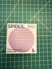 Authentic SPEKS Gump Surface Scale Purple Ultra Soft Memory Gel