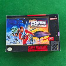 JVC Super Star Wars: The Empire Strikes Back SUPER NES NTSC-U/C Boxed