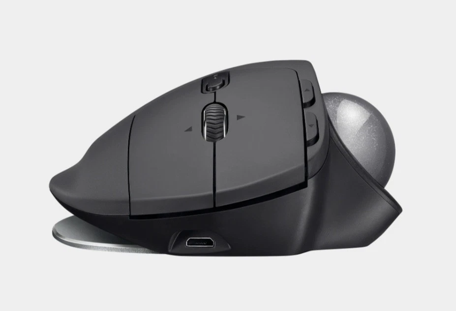 Logitech MX Ergo M-R0065 Trackball Mouse 20 Degree Tilt Plate Gaming Windows Mac - Image 4 of 4