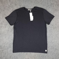 Marine Layer Shirt Mens Small Black Absurdly Soft Tee Signature Made in USA NWT