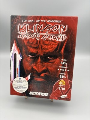 Star Trek Klingon Honor Guard PC Big Box Deutsch Retro Sammler