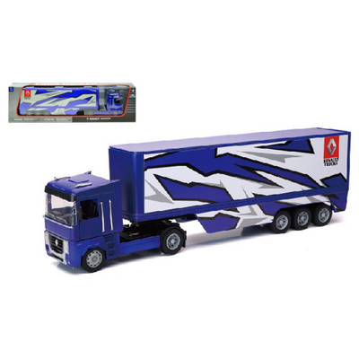 RENAULT MAGNUM BLUE/WHITE 1:32 New Ray Camion -D- Neues Modell
