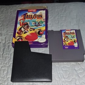 Capcom Disney's TaleSpin NES Action Platformer NTSC-U/C 1991 Box Included