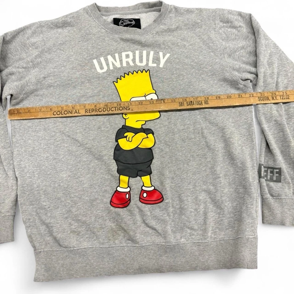 The Simpson Unruly Neff Sudadera Cuello Redondo Talla Pequeña  Foto 3 de 4