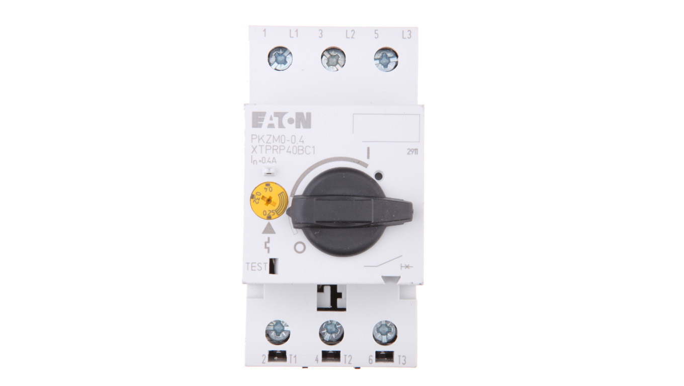 3P motor circuit breaker 0.09kW 0.25-0.4A PKZM0-0.4 072732