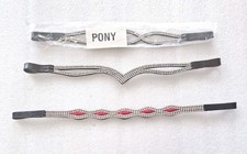 Joblot Designer Crystal Browband 2 Pony 1 Full D1