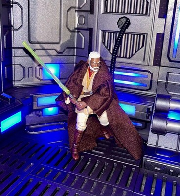 Star Wars Clone Wars ROTS Jedi Elder Master Amos Elba custom 3.75'' Figure lot
