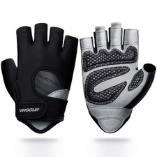 VINSGUIR Workout Gloves for Men and Women, Weight Lifting Gloves with Excelle...