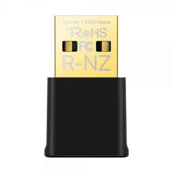 Tp-Link Nero Archer Tx20u Nano (Usb 2.0), Adattatore Di Rete, - Immagine 2