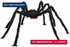 5 FT Spider Halloween Decorations,Indoor Outdoor Halloween Decor Spider