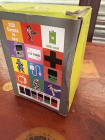 8-Bit Portable Game Console 200-in-1 Handheld Gaming System TV Output NES Games