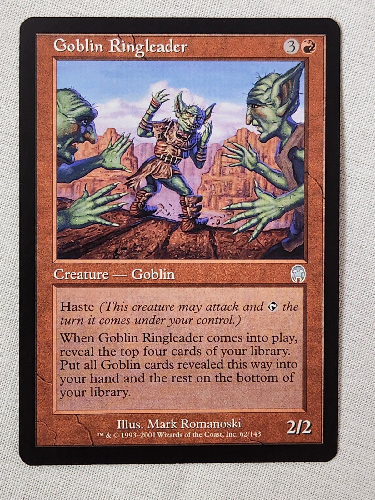 NM Goblin Ringleader Apocalypse Mtg Magic the Gathering