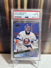 Ilya Sorokin Young Guns Rookie card #461 2020 - 21 Upper Deck series 2. rookie card picture