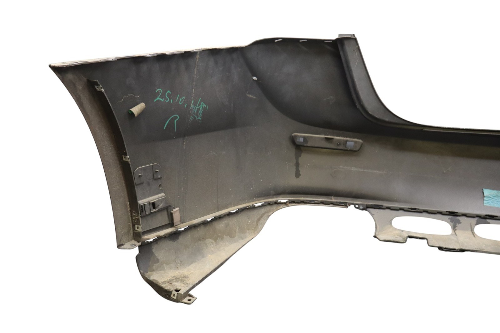 14-17 Maserati Ghibli M157 Rear Bumper Cover Assembly Black 670008304 Oem