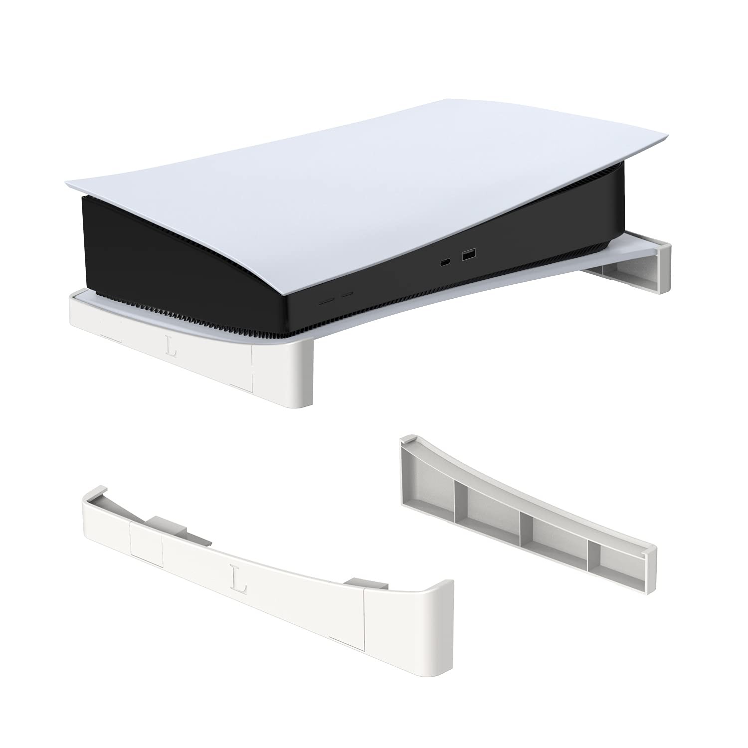 Support horizontal pour console PS5 pour éviter les chutes et vider l'espace vertical