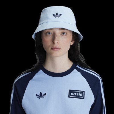 Oasis Live '25 x Adidas Limited Edition • Tour Bucket Hat • Sky