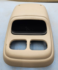 98-02 Dodge Ram Front Overhead Console Dome Map Light Lamp Roof Storage Tan 98-02 Dodge Ram Front Overhead Console Dome Map Light Lamp Roof Storage Tan