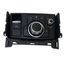 2016 - 2018 Mazda 3 Radio Nav Control Console Mounted W/ Electric Parking Brake