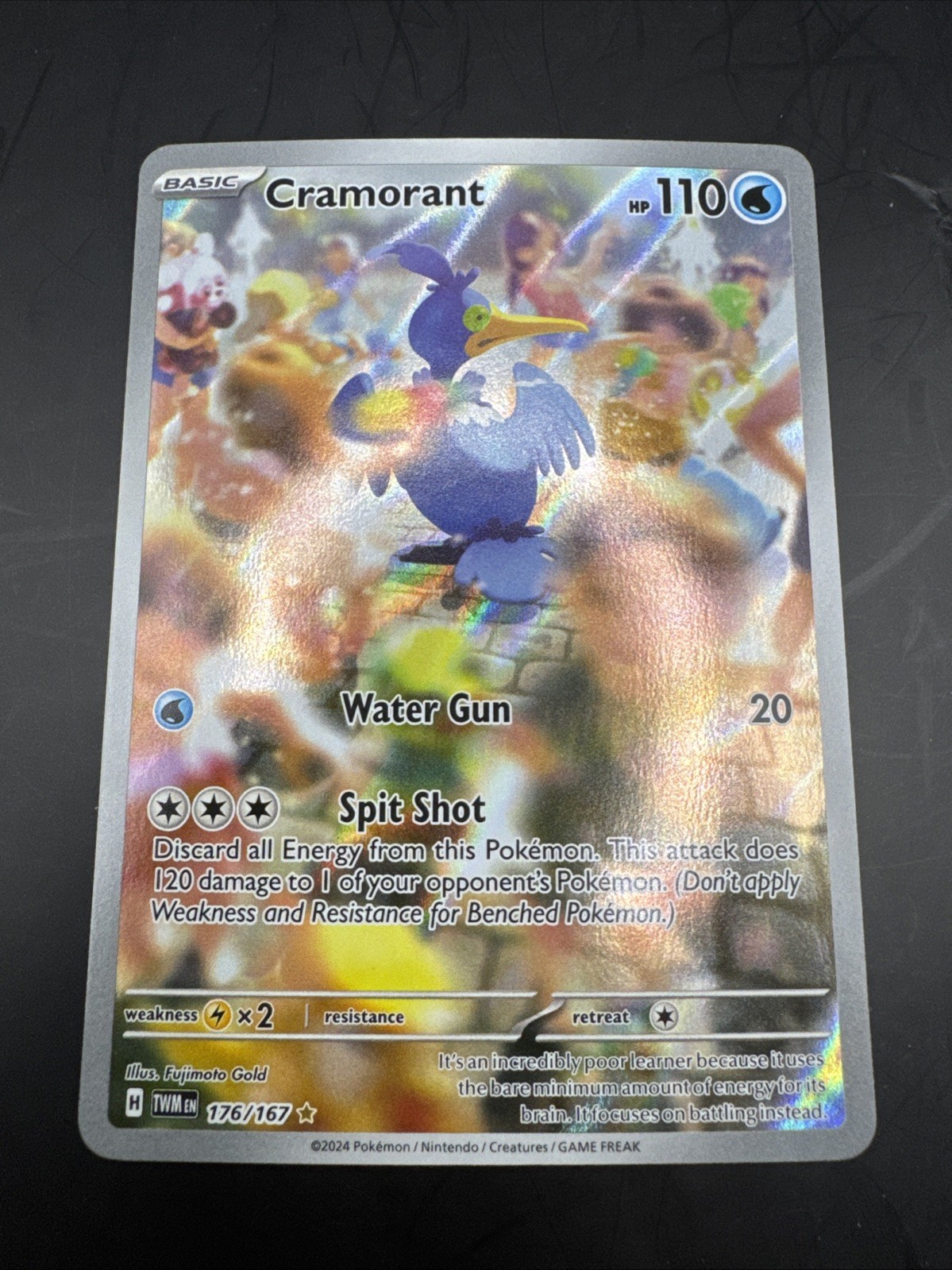 Cramorant 176/167 Illustration Rare Twilight Masquerade - NM