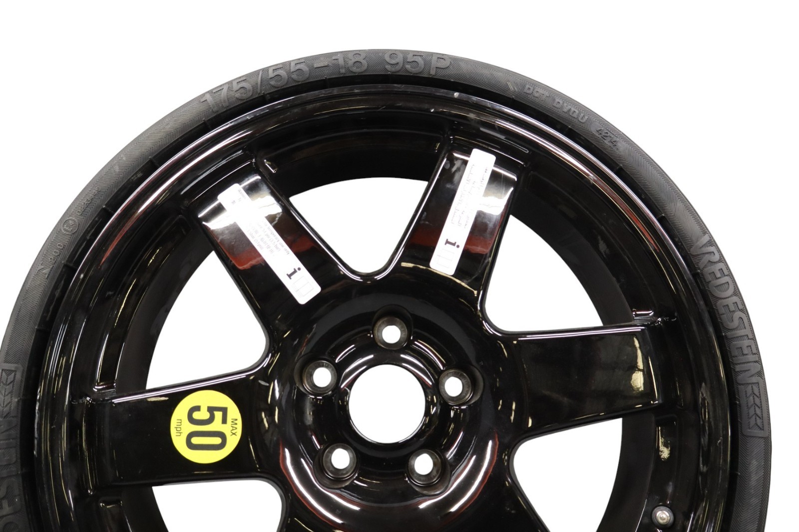 14-17 Maserati Ghibli 18" Emergency Spare Tire Compact Wheel Rim 175/55-18 Oem