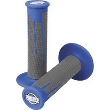 Protaper Clamp-On Full Diamond Grips Blue/Dark Grey 021688