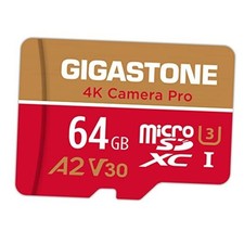   5-Years Data Recovery   64GB Micro SD Card, 4K 64GB 4K Camera Pro 1-Pack