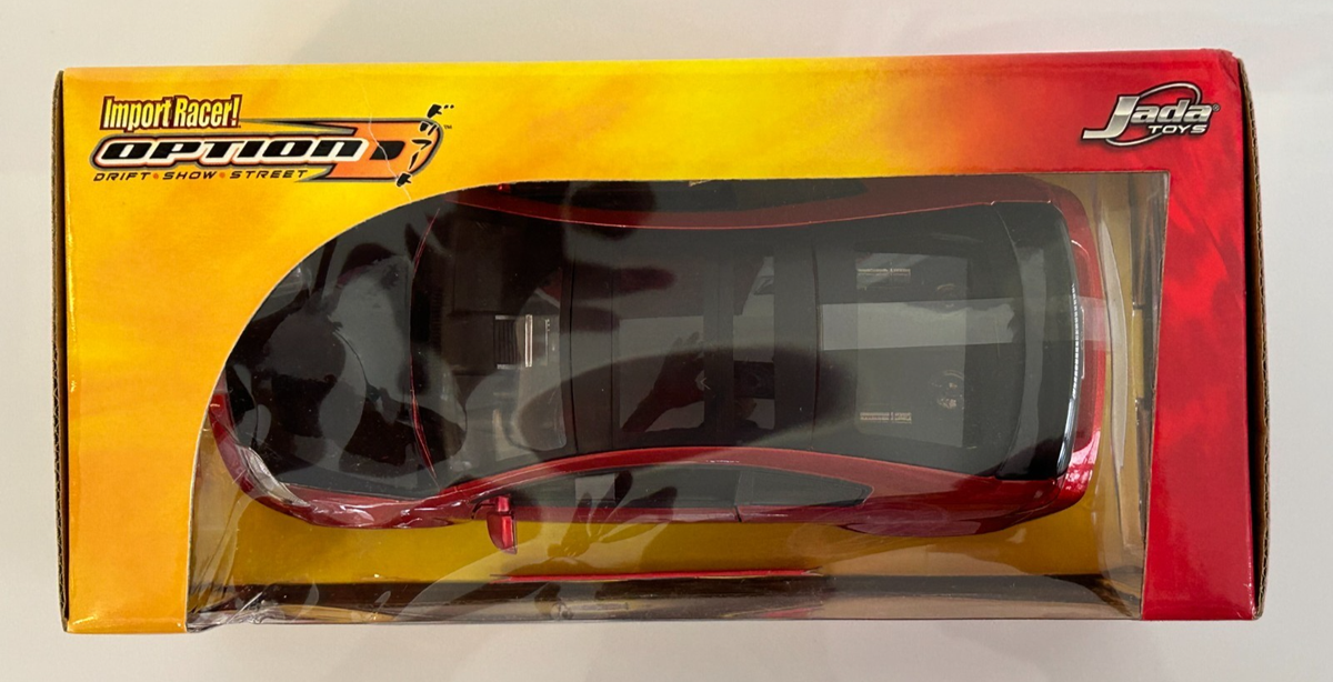 Jada Toys SCION TC Import Racer D RED Diecast Model Car 1:24 Scale