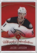 2016 Ultimate Collection Introductions Royal Red 2/6 Jacob Larsson Rookie RC t7u